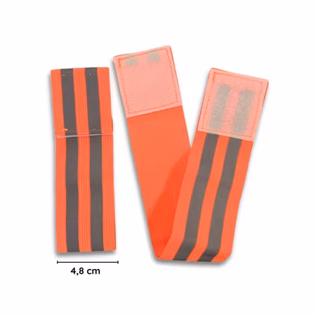 Reflexarmband – Justerbara med kardborre 2-pack