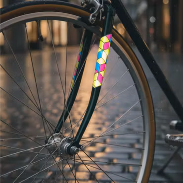 Reflexstickers geometriska 3M – färgglada dekaler