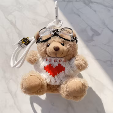 Pilot Bear Heart Sweater