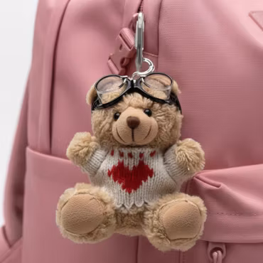 Pilot Bear Heart Sweater