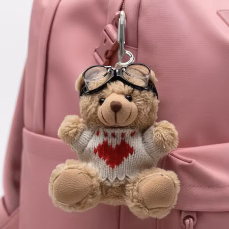 Pilot Bear Heart Sweater