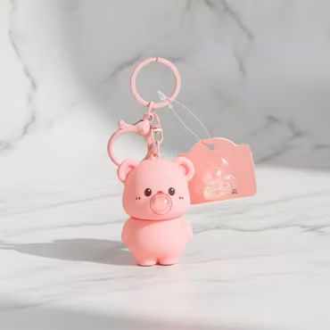 Pink Bear Bubble Squeeze