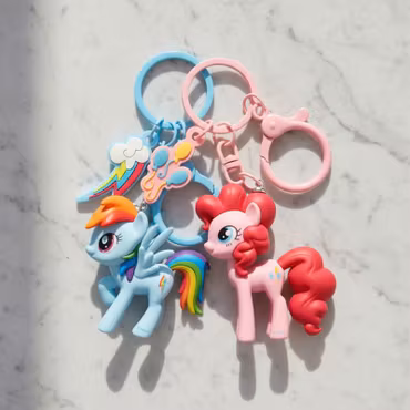 My Little Pony Bagcharm – Peach & Rainbow Dash
