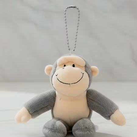Plush Gorilla Charm