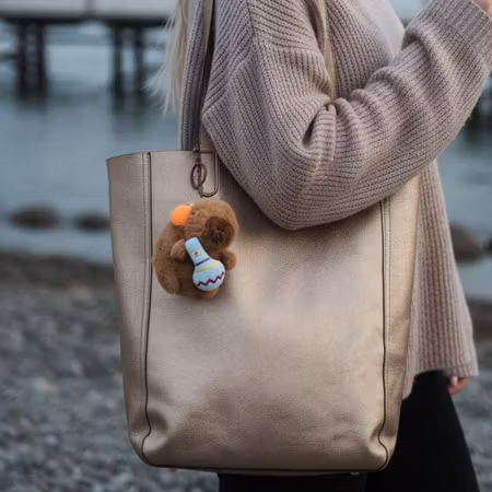 Capybara Björn med Gitar eller Mikrofon