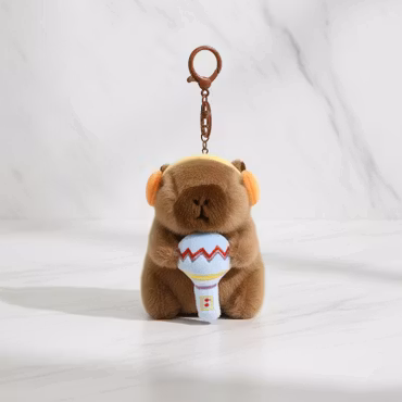 Capybara Björn med Gitar eller Mikrofon