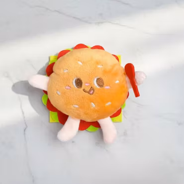 Double Burger Charm