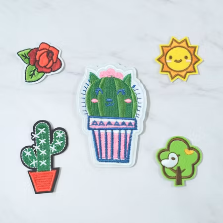 Olika Växter, Ros & Sol - 5 pack