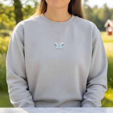 Vacker Fjäril i pastellfärger