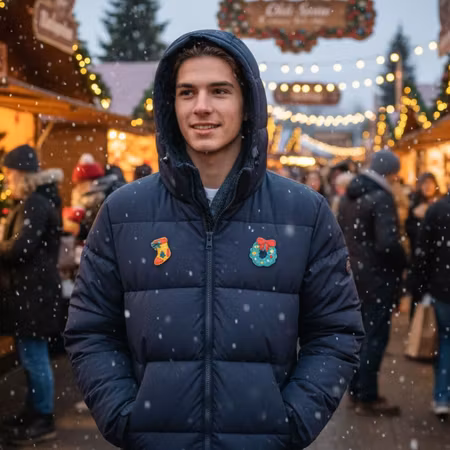 Tomtens dekorationer - Julmotiv i 5 pack