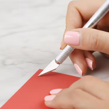 Skalpell / Hobbykniv med 10 extra blad