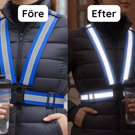 Reflexsele – Justerbar & elastisk för barn och vuxna