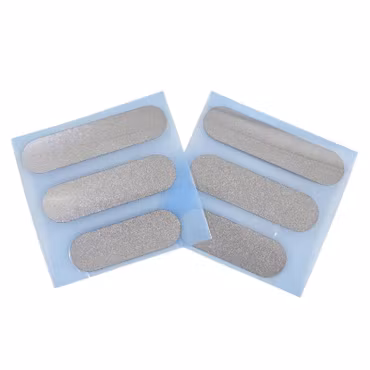 Elastiska påstrykbara reflexer 2-pack – reflexlappar för textil