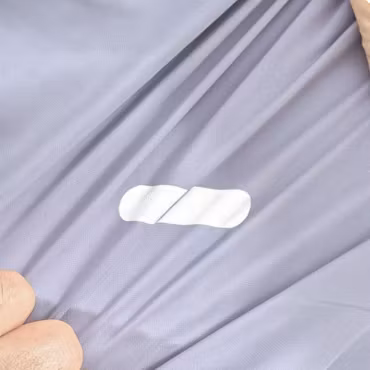 Elastiska påstrykbara reflexer 2-pack – reflexlappar för textil