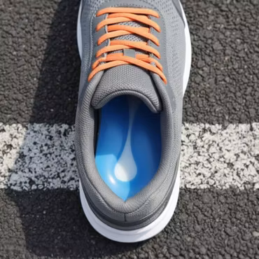 Hälkuddar i silikon för hälsporre - Mjuka stötdämpande inlägg 2st