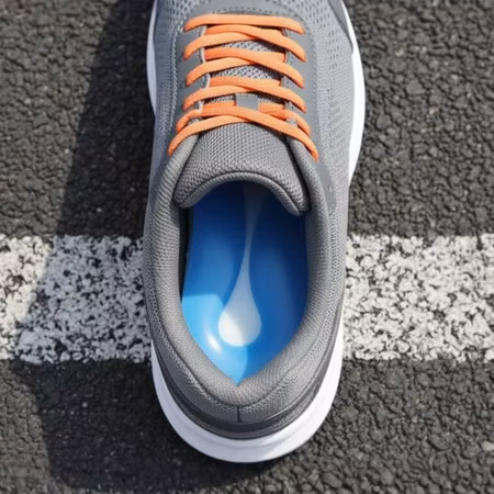 Hälkuddar i silikon för hälsporre - Mjuka stötdämpande inlägg 2st