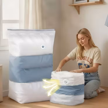 Vakuumförvaringspåse för täcken & kuddar - Kubdesign