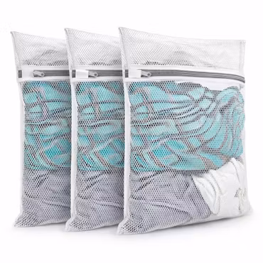 Tvättpåsar 3-pack - Slitstarka tvättnät för skonsam tvätt