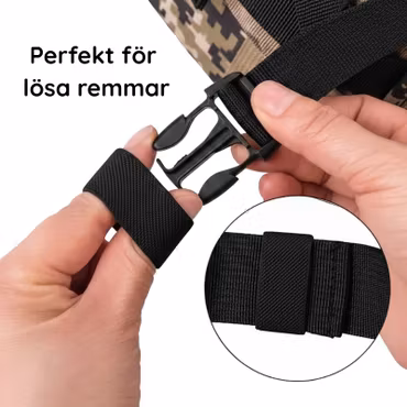 Elastiska Bältesöglor & Remhållare (4-pack) - Smart Organisering
