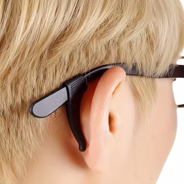 Halkskydd för Glasögon 2 par - Mjukt Silikon