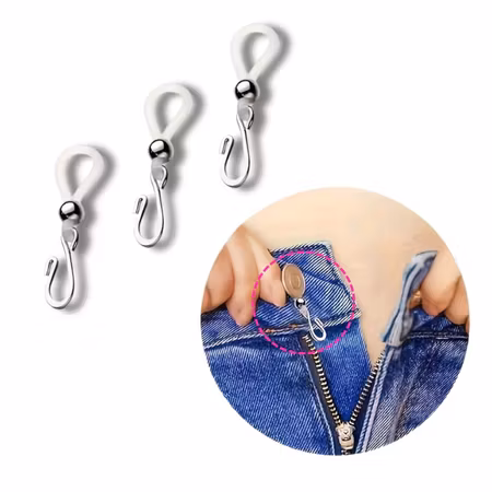 Gylfhållare (3-pack) - Stoppa dragkedjor som glider ner