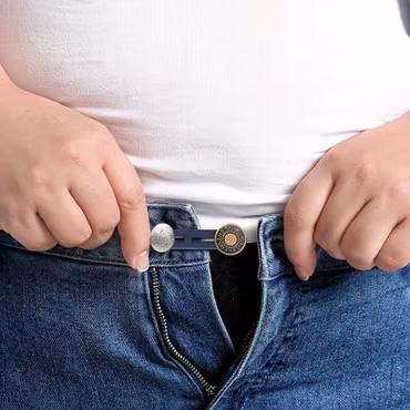 Justerbar Midjeförlängare i Silikon 4-pack