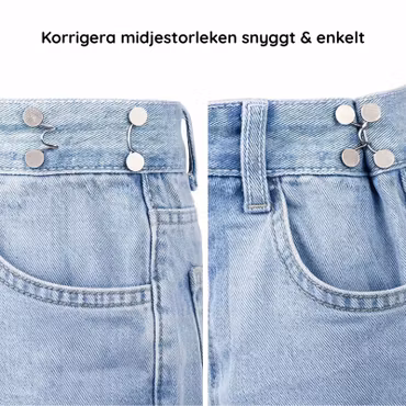 Justerbara Midjespännen 2st (säljs parvis) - Minska midjan på sekunder
