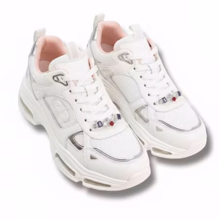 Skosmycke - Silver med 8 färgade stenar (säljs parvis)