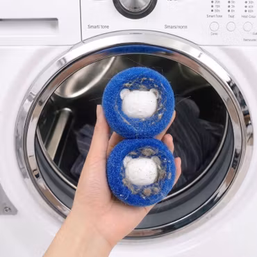 Tvättbollar för hårborttagning blå – 3-pack eller 6-pack