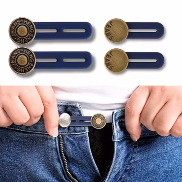 Justerbar Midjeförlängare i Silikon 4-pack eller 8-pack