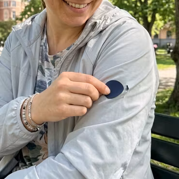 Runda premium självhäftande lagningslappar 12st