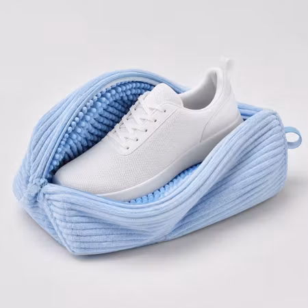 Skotvättpåse med mikrofiber – för sneakers och skor i tvättmaskin