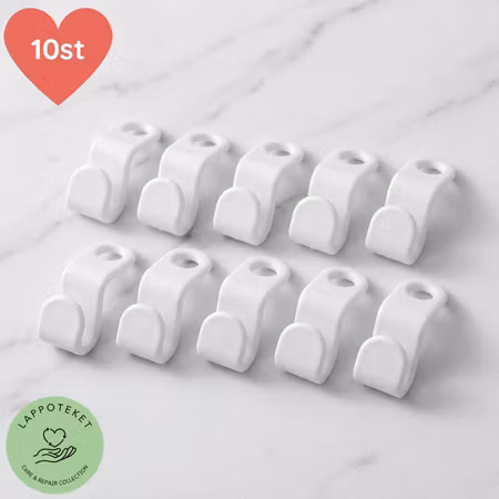 Galgkrokar 10-pack – häng fler plagg och maximera garderoben