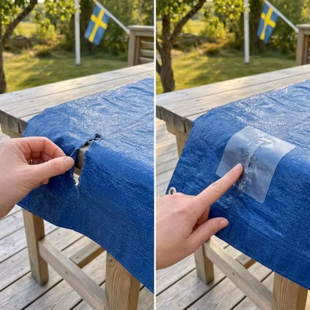 Extra Starka Lagningslappar - Transparenta, Elastiska och Självhäftande