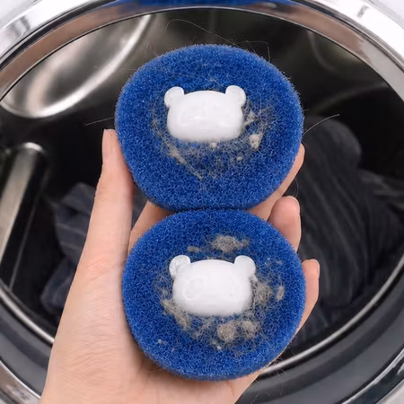 Tvättbollar för hårborttagning blå - 3-pack eller 6-pack