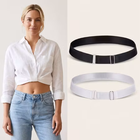 Tuck-In Band – Osynligt stretchband för Klädstyling