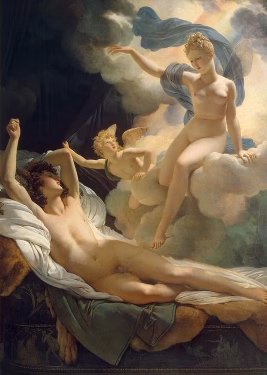 IRIS OCH MORFEUS av PIERRE-NARCISSE GUÉRIN