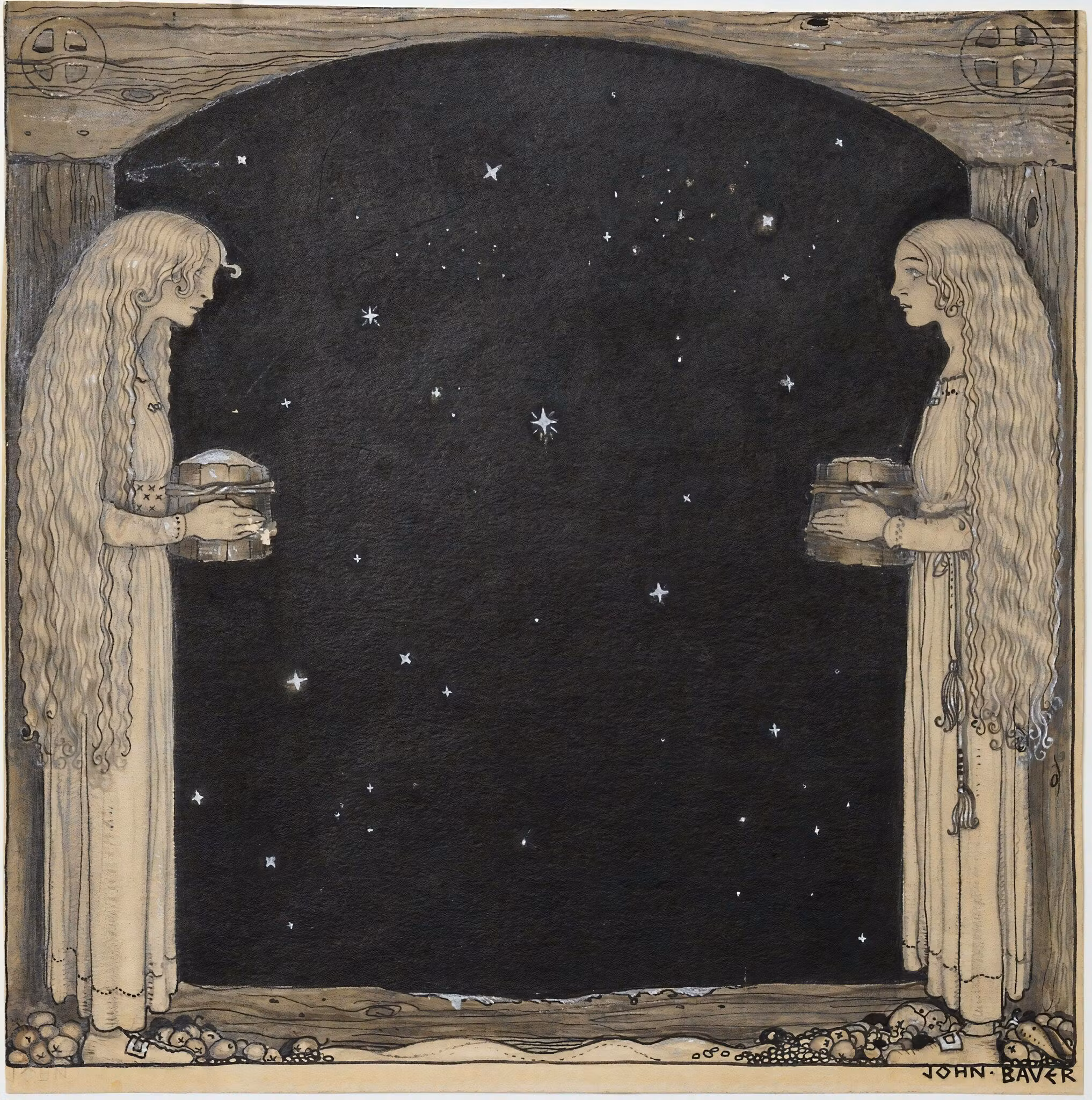 ÖDETS GUDINNOR I ALVIDAS FÖNSTER