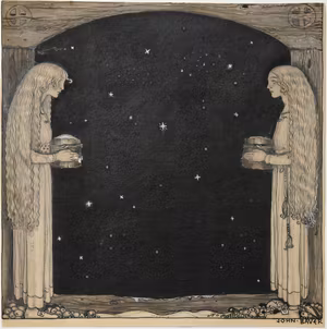 ÖDETS GUDINNOR I ALVIDAS FÖNSTER