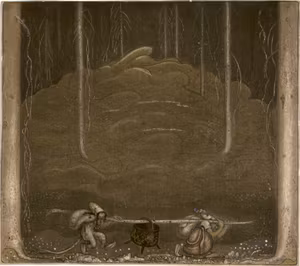 NÄR TROLLMOR SKÖTTE KUNGENS STORBYK