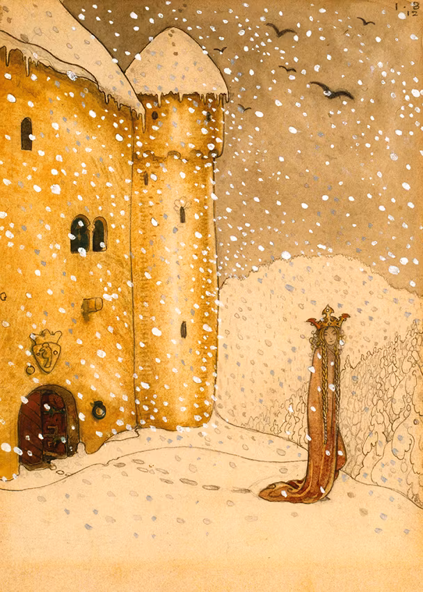 VINTERPRINSESSAN VID GULDSLOTTET