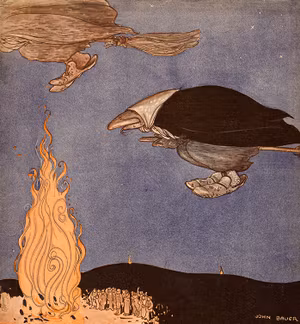 VALBORGSMÄSSA HÄXOR PÅSK 1911