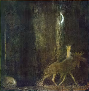 TUVSTARR RIDER PÅ SKUTT (Oanvänd bild)