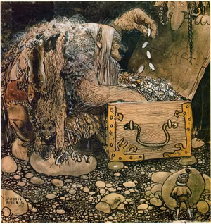 TROLLET OCH SKATTKISTAN