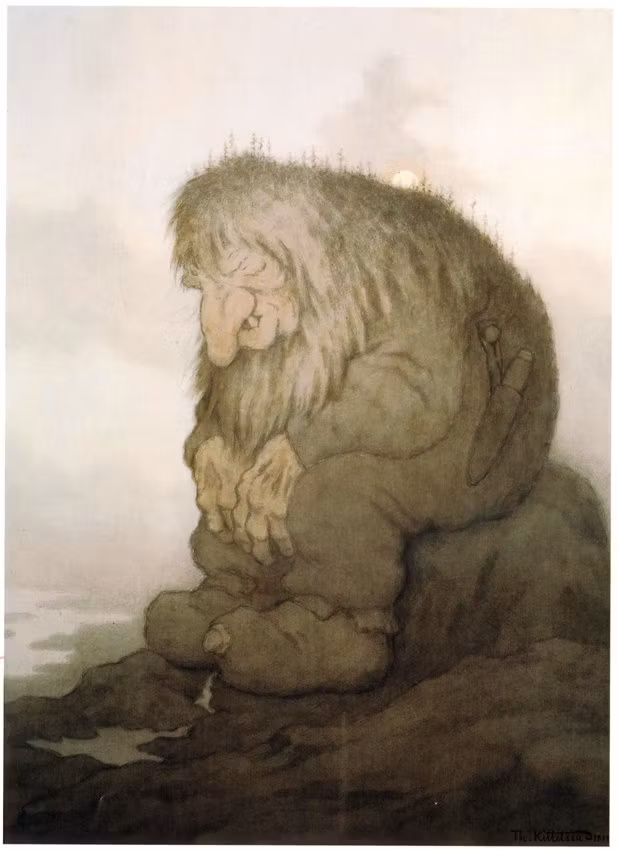 TROLLET SOM UNDRADE HUR GAMMAL HAN VAR