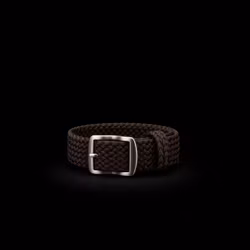Flätat armband Jord