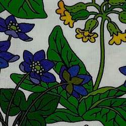 Pannebånd med blomster, barn2-6år