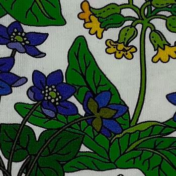 Pannebånd med blomster, barn2-6år