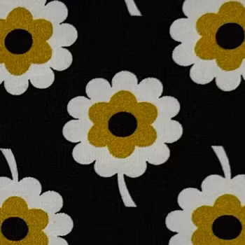 Retro blomstret pannebånd, voksen