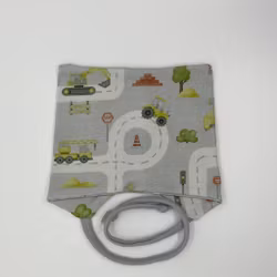 Knytelue med biler og veier, str.0-4mndr